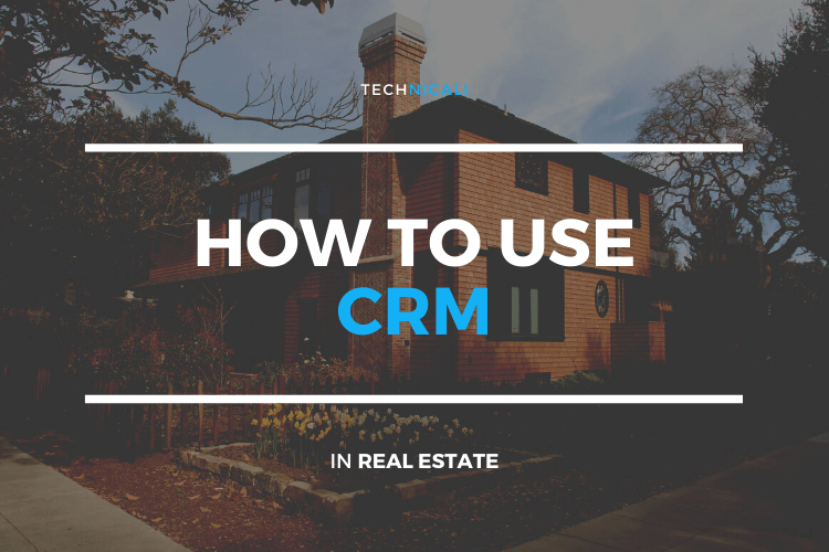 Cover of How to use crm in real estate