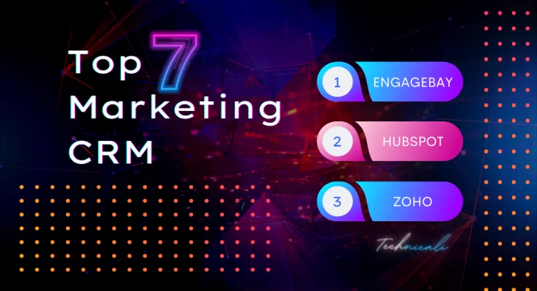 Top 7 Marketing CRM Software