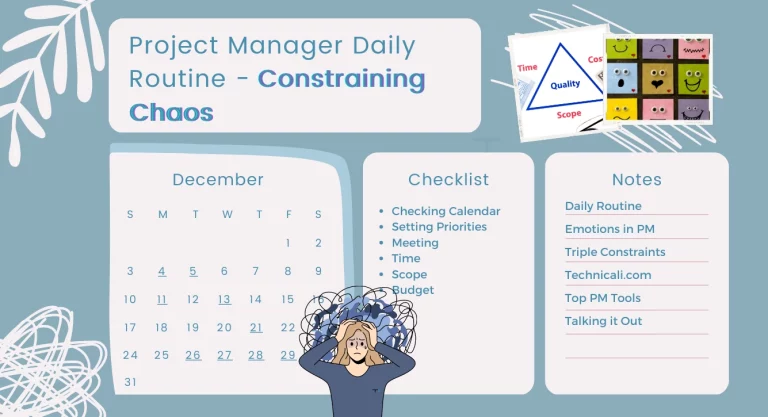 Project Manager Daily Routine – Constraining Chaos