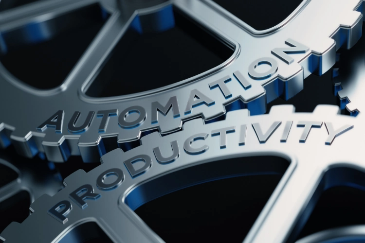gears with automation and productivity