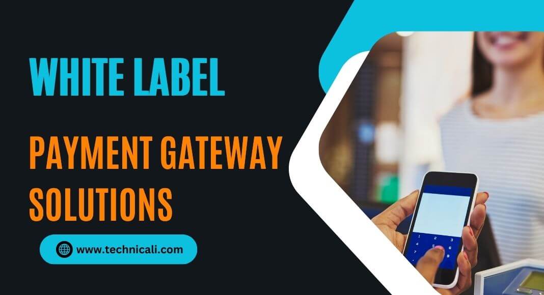 Banner for white-label payment gateway solutions by Technicali showing mobile POS and professional service promotion